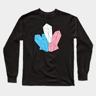 Trans Crystals Long Sleeve T-Shirt